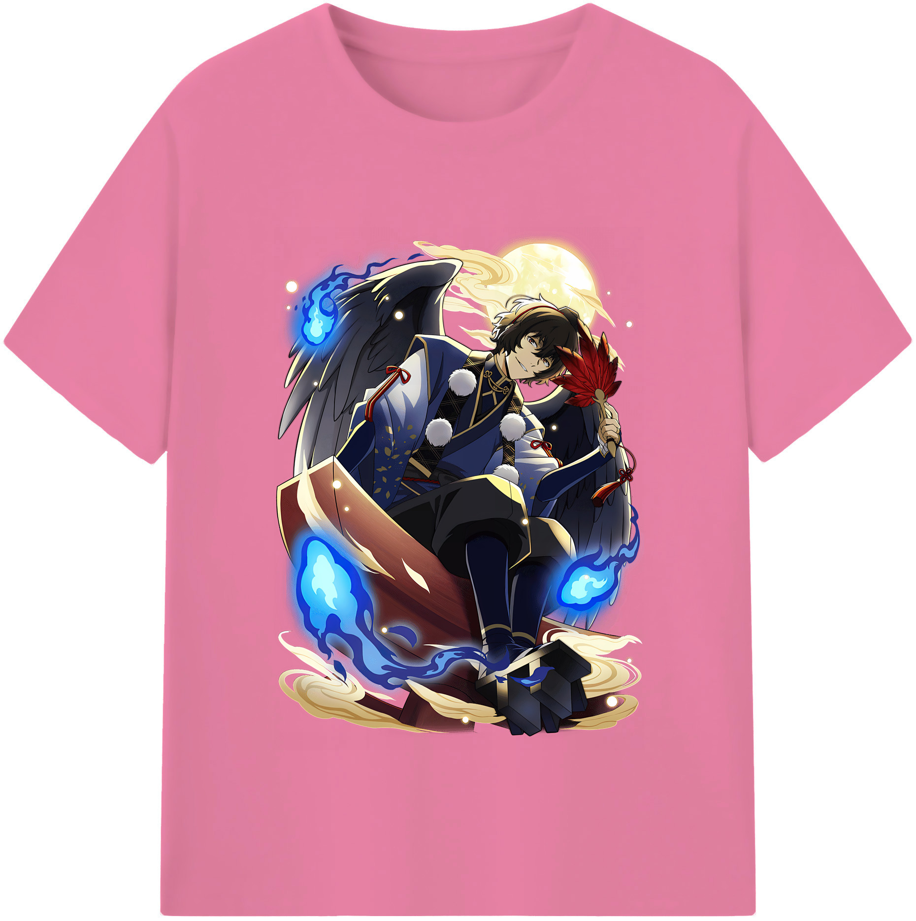 （画像用） 文豪ストレイドッグス Bungo Stray Dogs 綿100％半袖Tシャツ（フロントプリント）